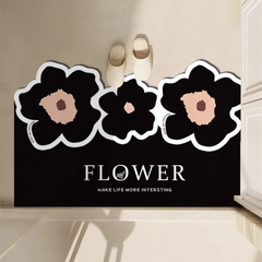 suede-mat-with-plant-flowers-black-flower suede-mat-with-plant-flowers-black-flower