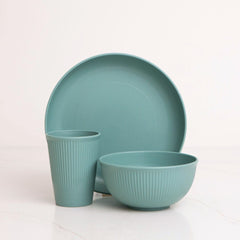 SlowHour-WheatStrawDinnerwareSet-turquoiseplate-bowl-cup