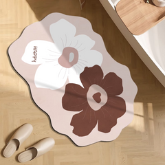 contemporary-floral-bath-mat-happy-dust-pink-flower