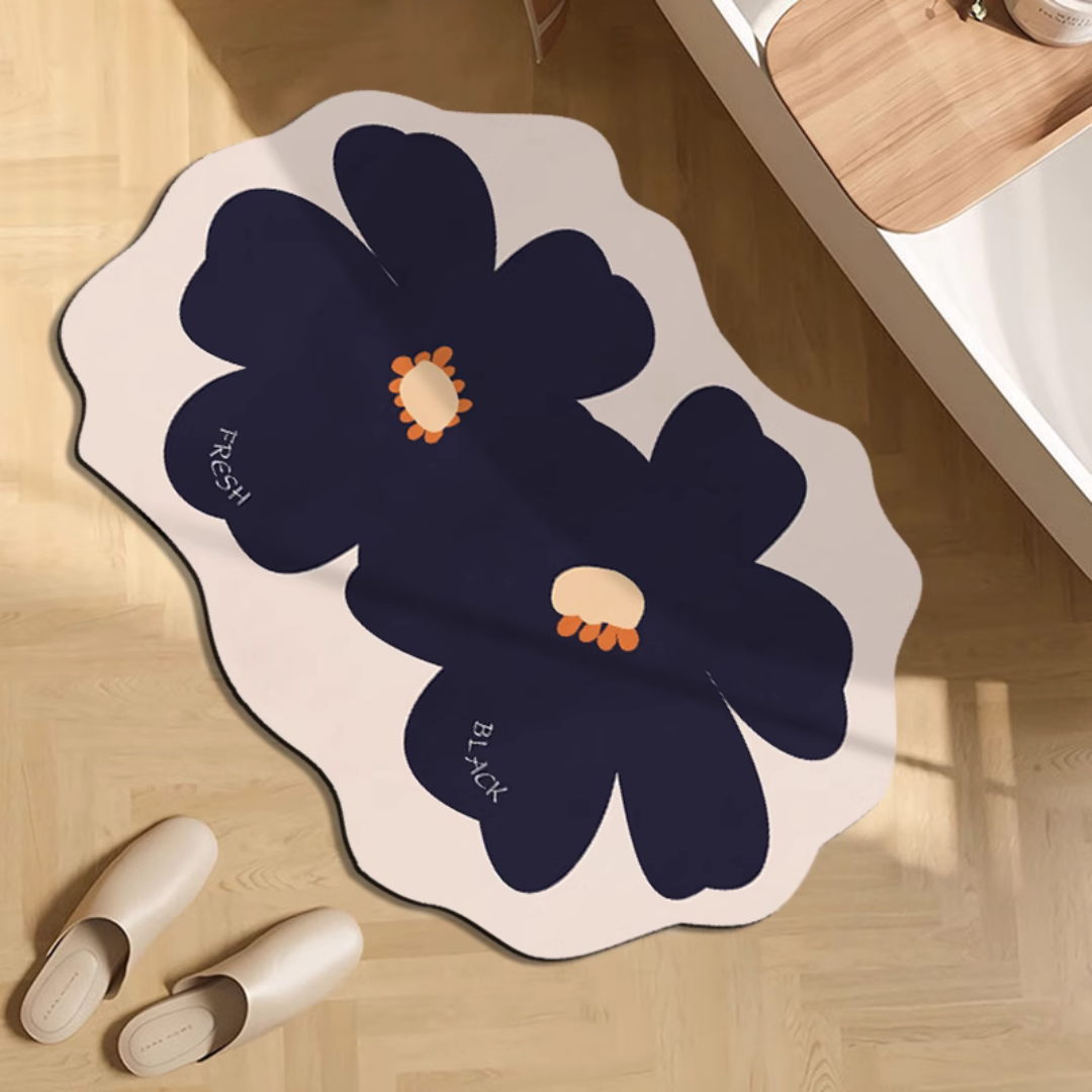 elegant-plant-flower-mat-fresh-black-flower